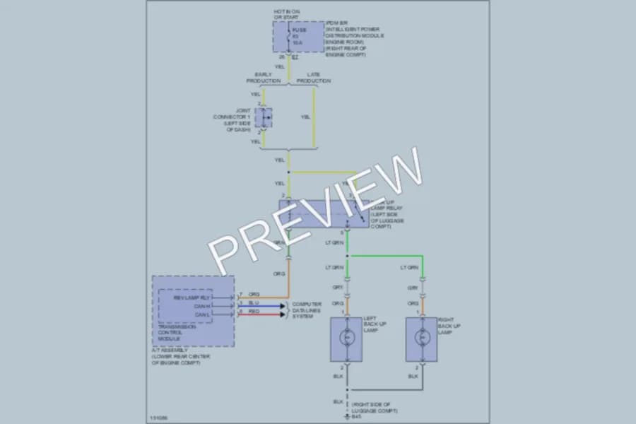 2004 Infiniti FX45 Exterior Lights wiring diagram preview