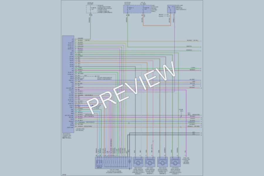 2004 Infiniti G35 Anti Lock Brakes wiring diagram preview