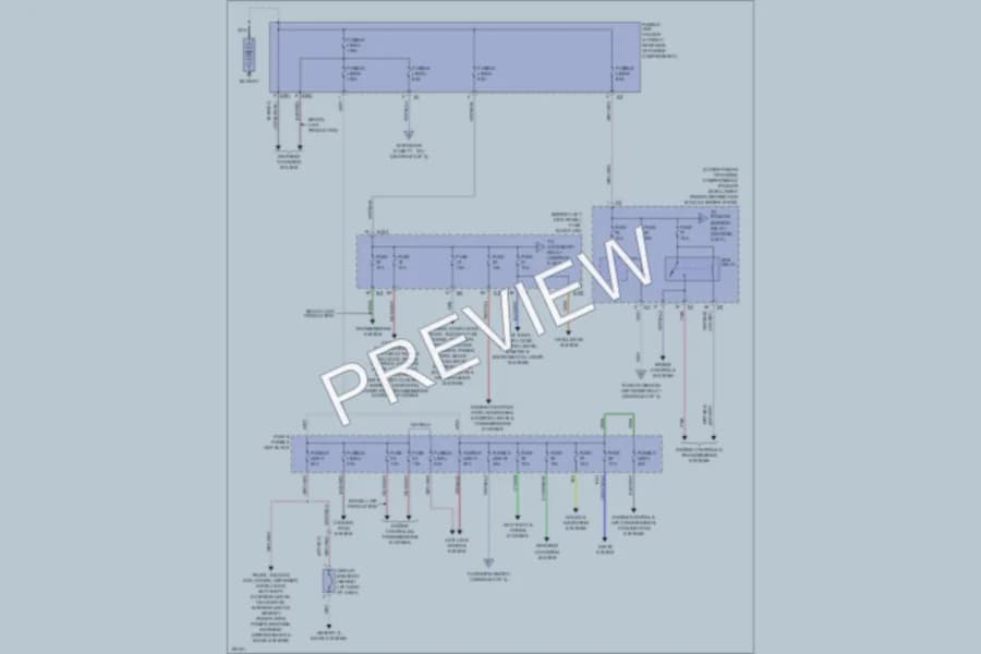 2004 Infiniti G35 Power Distribution wiring diagram preview