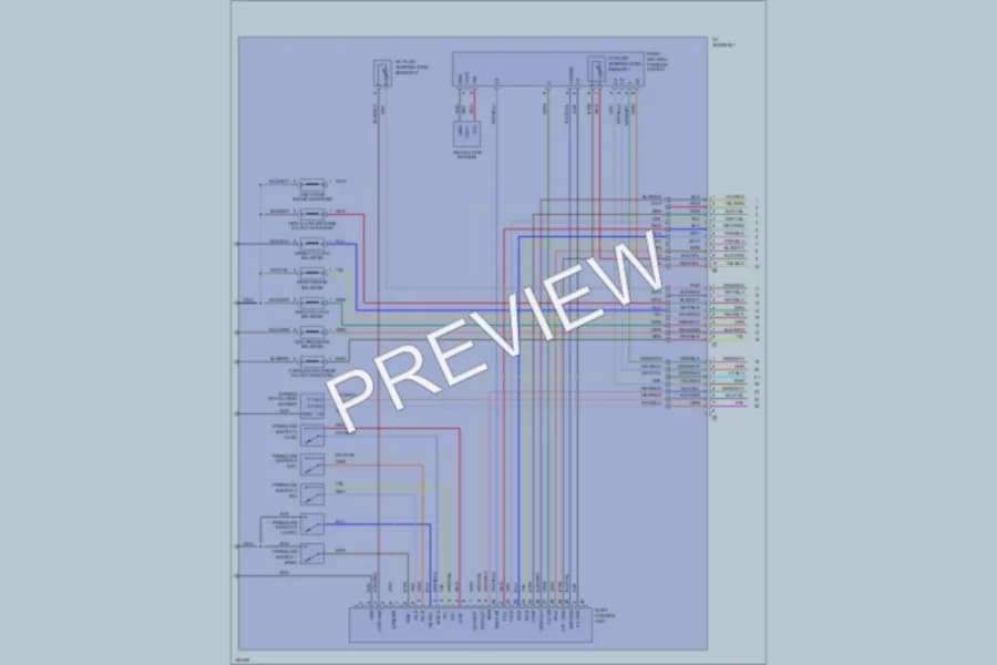 2004 Infiniti G35 Transmission wiring diagram preview