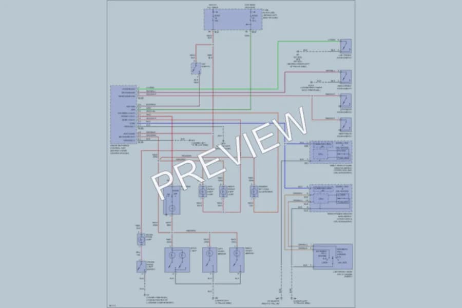 2004 Infiniti I35 Interior Lights wiring diagram preview