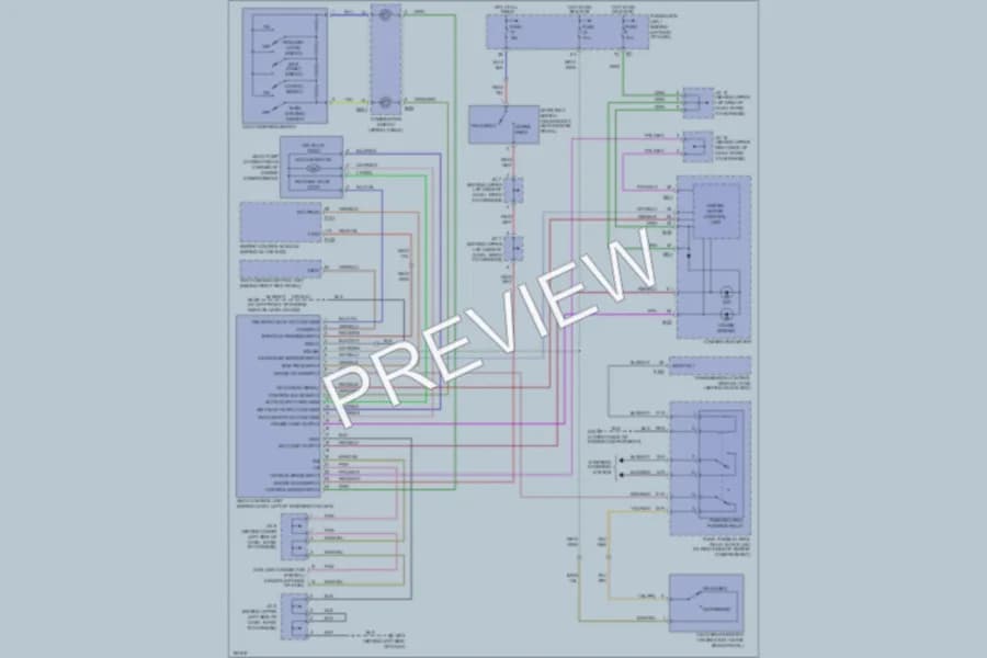 2004 Infiniti M45 Cruise Control wiring diagram preview