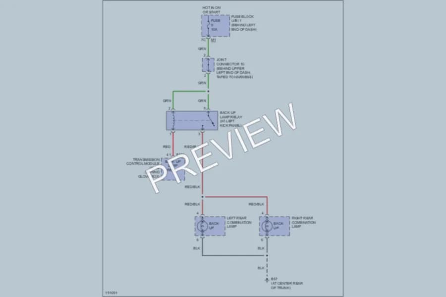 2004 Infiniti M45 Exterior Lights wiring diagram preview