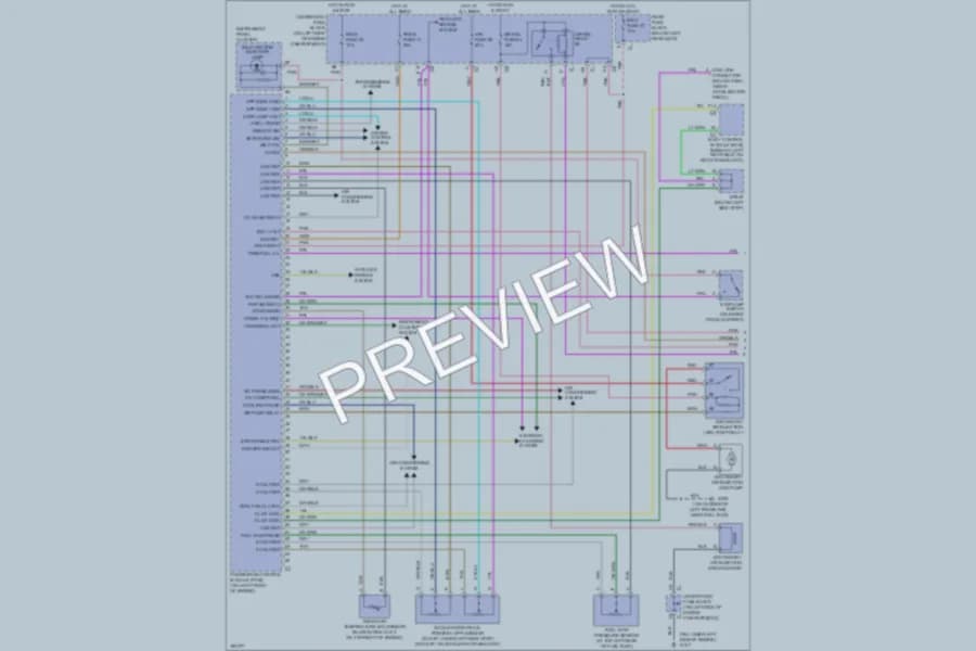 2004 Isuzu Ascender Engine Performance wiring diagram preview