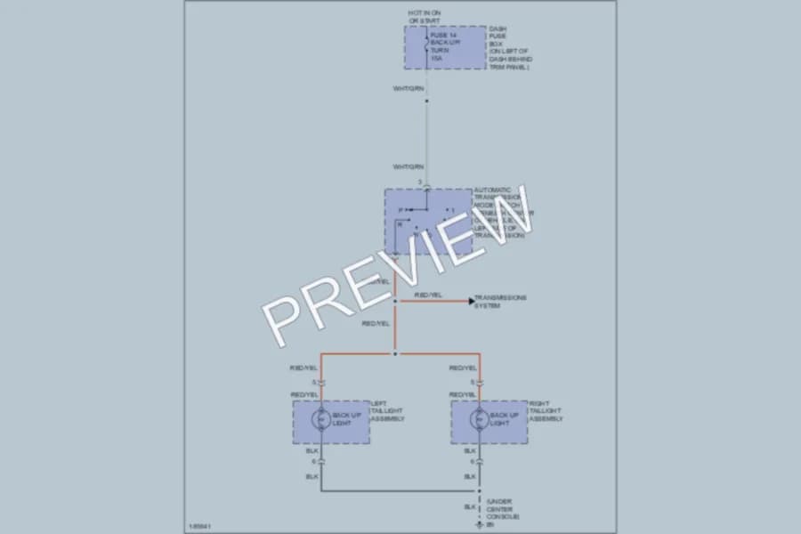 2004 Isuzu Axiom Exterior Lights wiring diagram preview