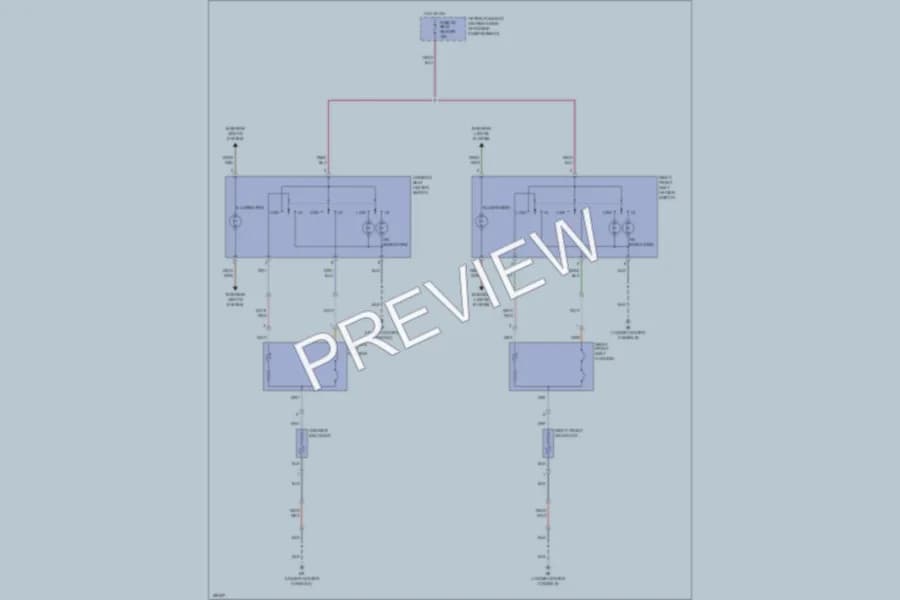 2004 Isuzu Axiom Power Seats wiring diagram preview