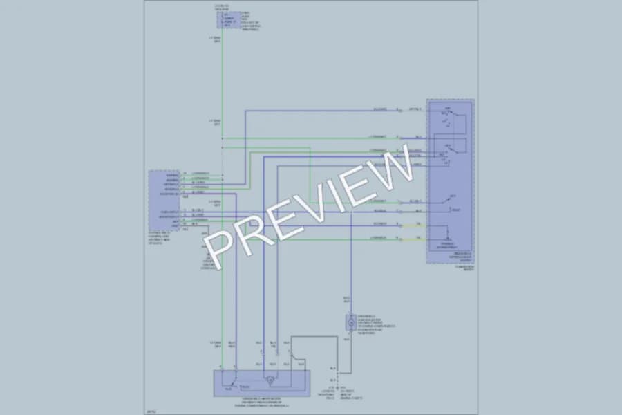 2004 Isuzu Axiom Wiper Washer wiring diagram preview