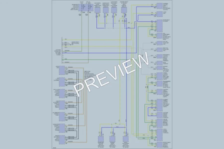 2004 Jaguar XJ8 Computer Data Lines wiring diagram preview