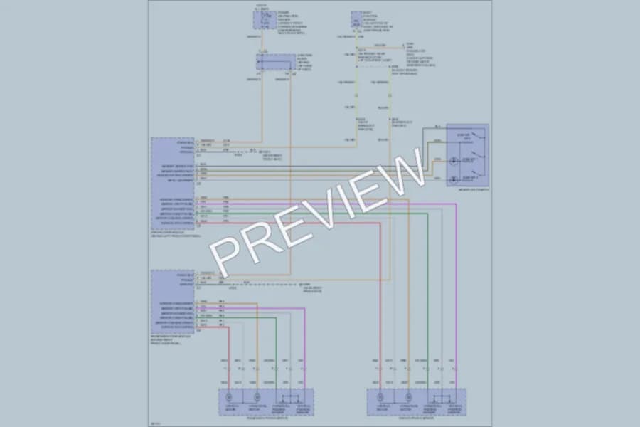 2004 Jeep GrandCherokee Memory Systems wiring diagram preview