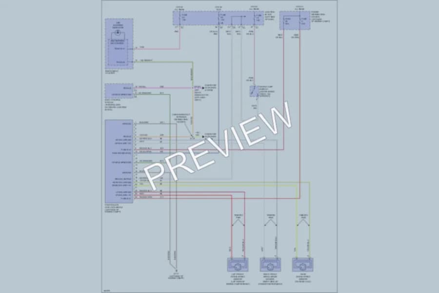 2004 Jeep Liberty Anti Lock Brakes wiring diagram preview