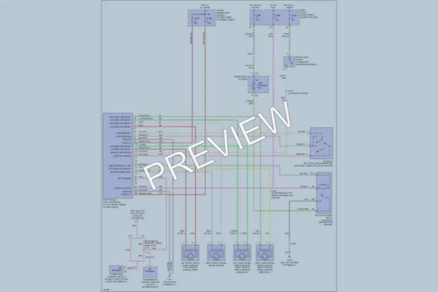 2004 Jeep Wrangler Anti Lock Brakes wiring diagram preview