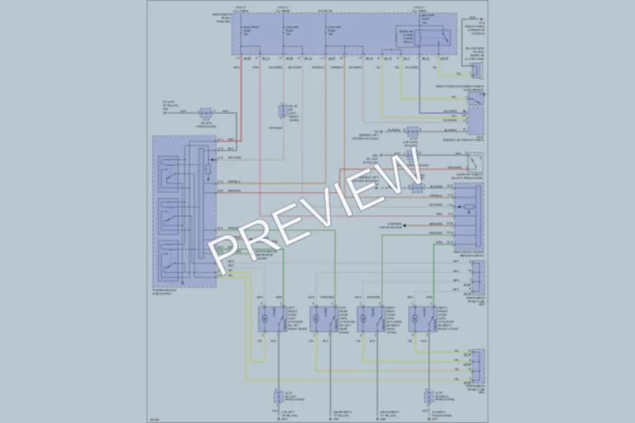 2004 Kia Amanti Anti Theft wiring diagram preview