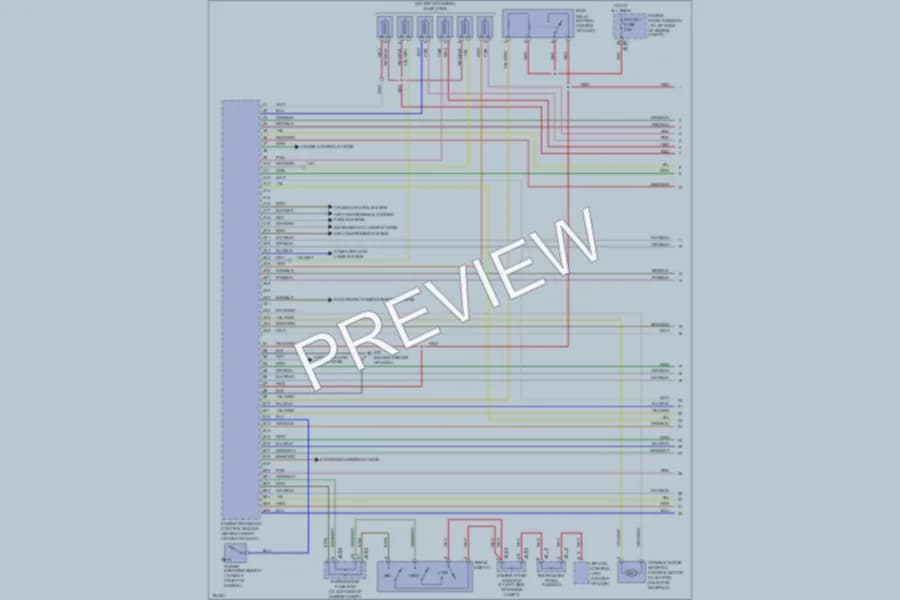 2004 Kia Amanti Engine Performance wiring diagram preview