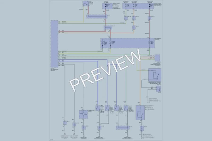 2004 Kia Sorento Warning Systems wiring diagram preview