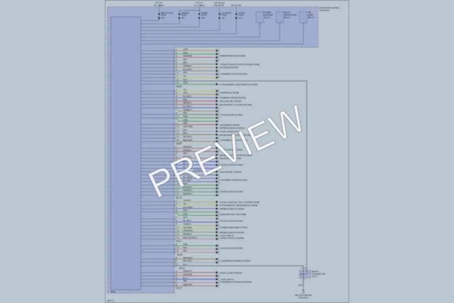 2004 Kia Spectra Body Control Modules wiring diagram preview