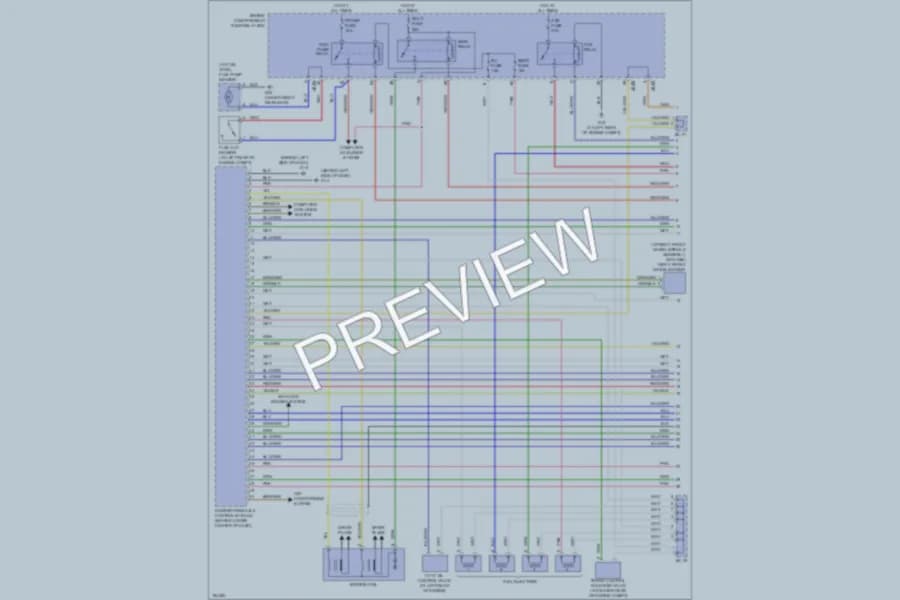 2004 Kia Spectra Engine Performance wiring diagram preview