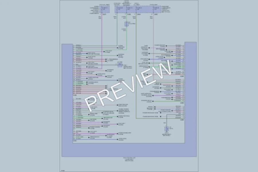 2004 LandRover Discovery Body Control Modules wiring diagram preview