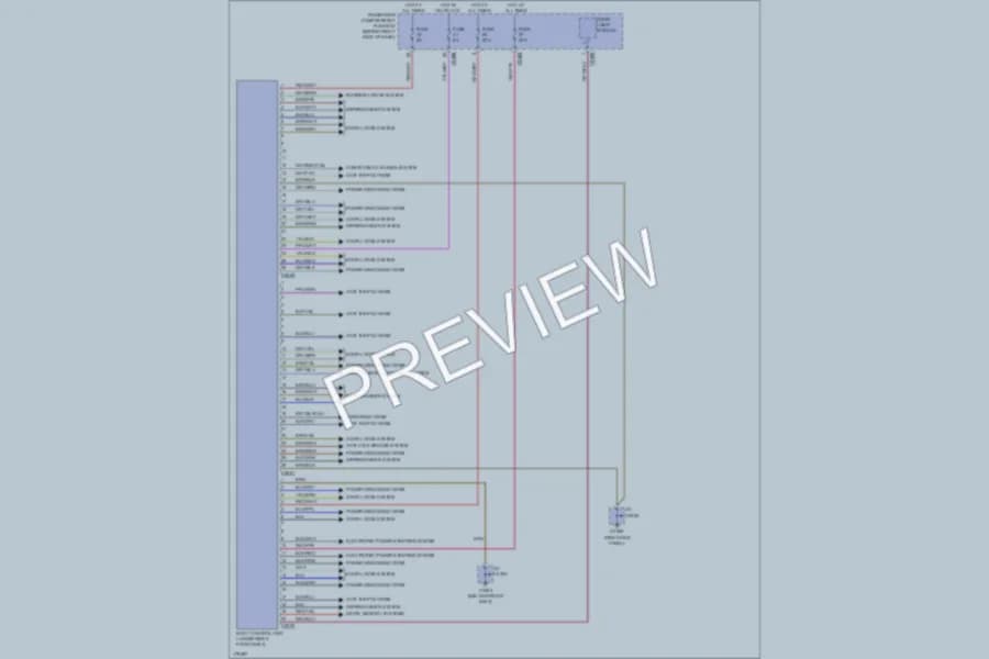 2004 LandRover RangeRover Body Control Modules wiring diagram preview