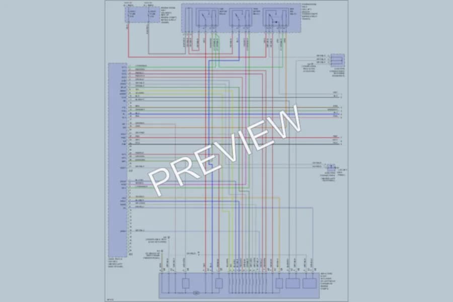 2004 Lexus GS430 Anti Lock Brakes wiring diagram preview