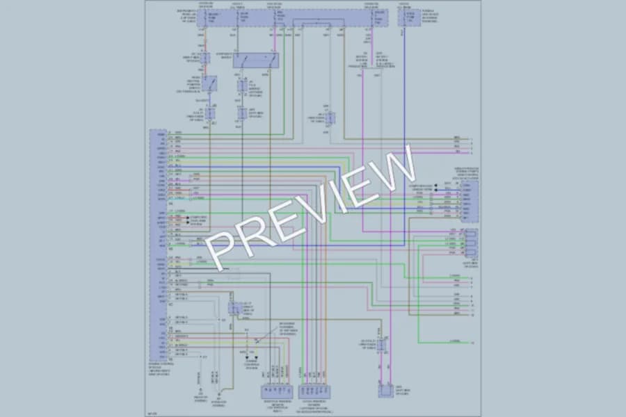2004 Lexus RX330 Cruise Control wiring diagram preview