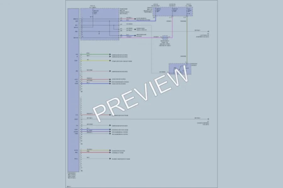 2004 Lexus SC430 Body Control Modules wiring diagram preview