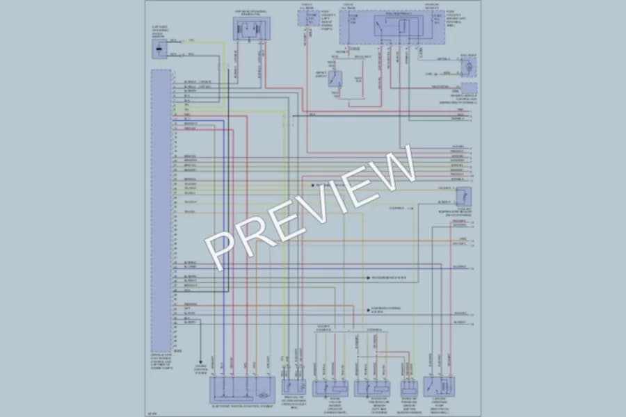 2004 MINI Cooper Engine Performance wiring diagram preview