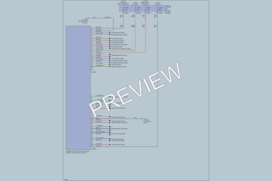 2004 Mazda Tribute Body Control Modules wiring diagram preview