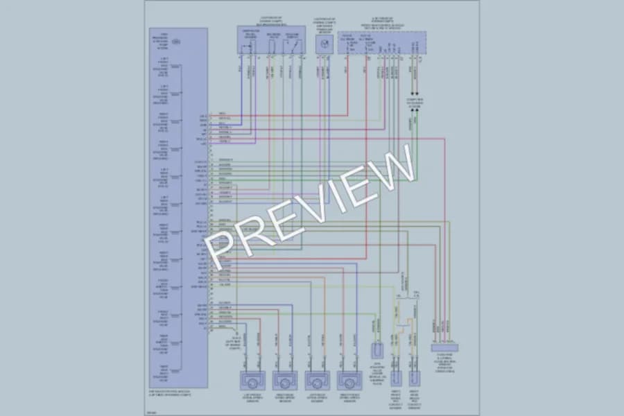 2004 MercedesBenz C230 Anti Lock Brakes wiring diagram preview