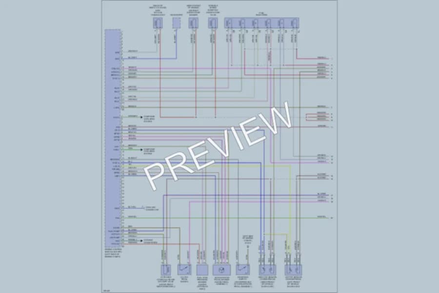 2004 MercedesBenz C320 Engine Performance wiring diagram preview