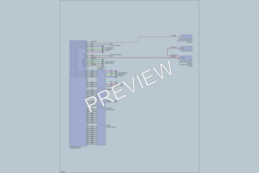 2004 MercedesBenz CLK320 Electronic Power Steering wiring diagram preview