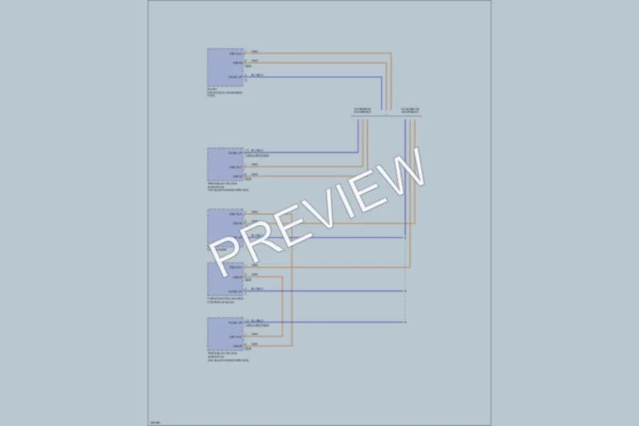 2004 MercedesBenz SLK230 Computer Data Lines wiring diagram preview