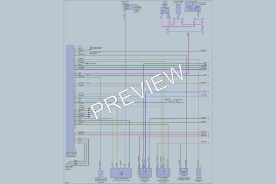 2004 MercedesBenz SLK230 Engine Performance wiring diagram preview