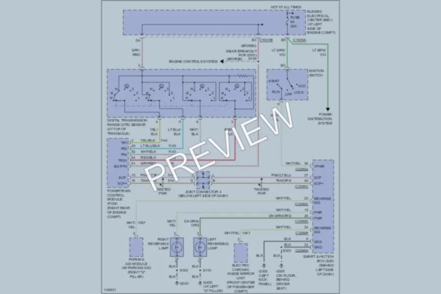 2004 Mercury Monterey Exterior Lights wiring diagram preview