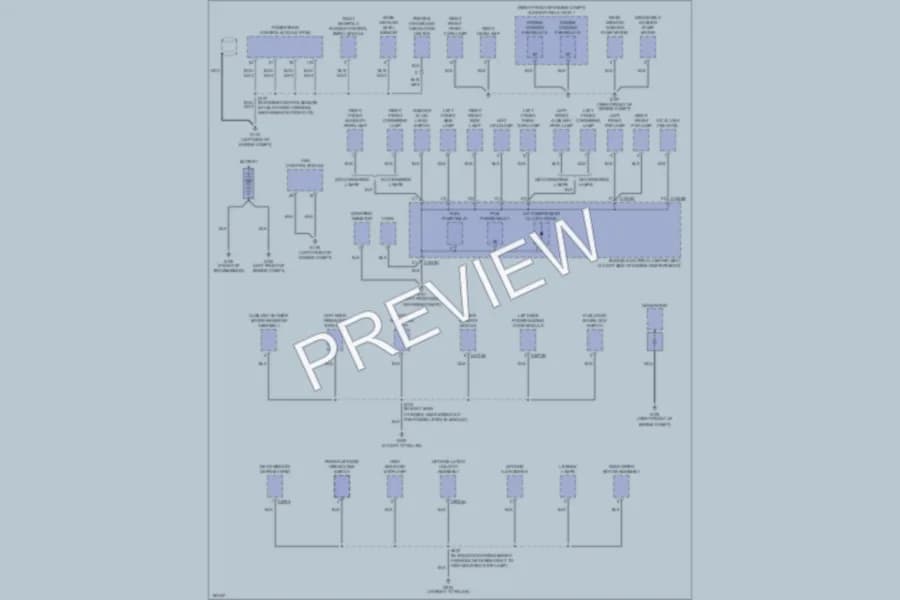 2004 Mercury Monterey Ground Distribution wiring diagram preview