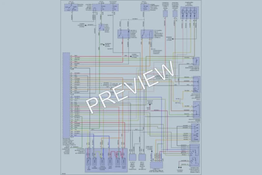 2004 Mitsubishi Diamante Transmission wiring diagram preview