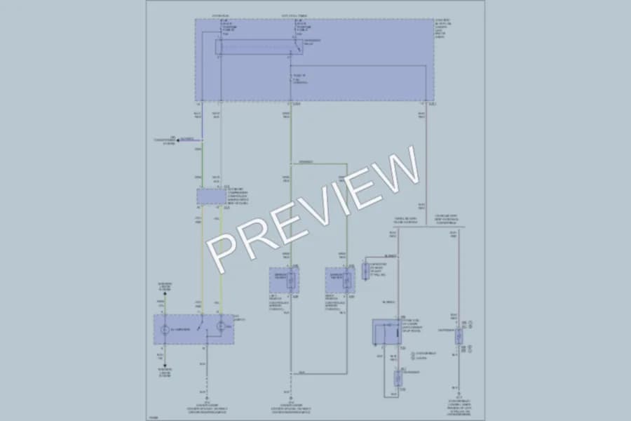 2004 Mitsubishi Eclipse Defoggers wiring diagram preview