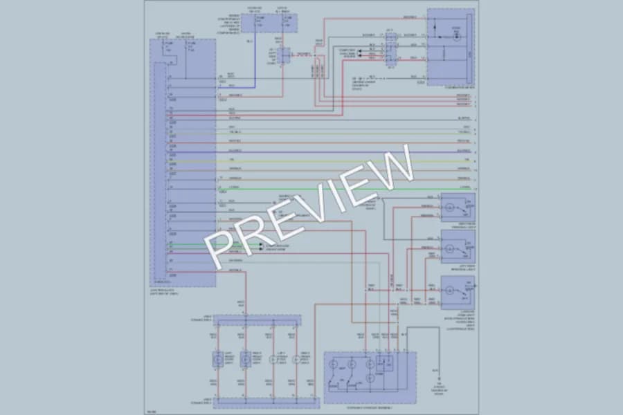 2004 Mitsubishi Endeavor Interior Lights wiring diagram preview