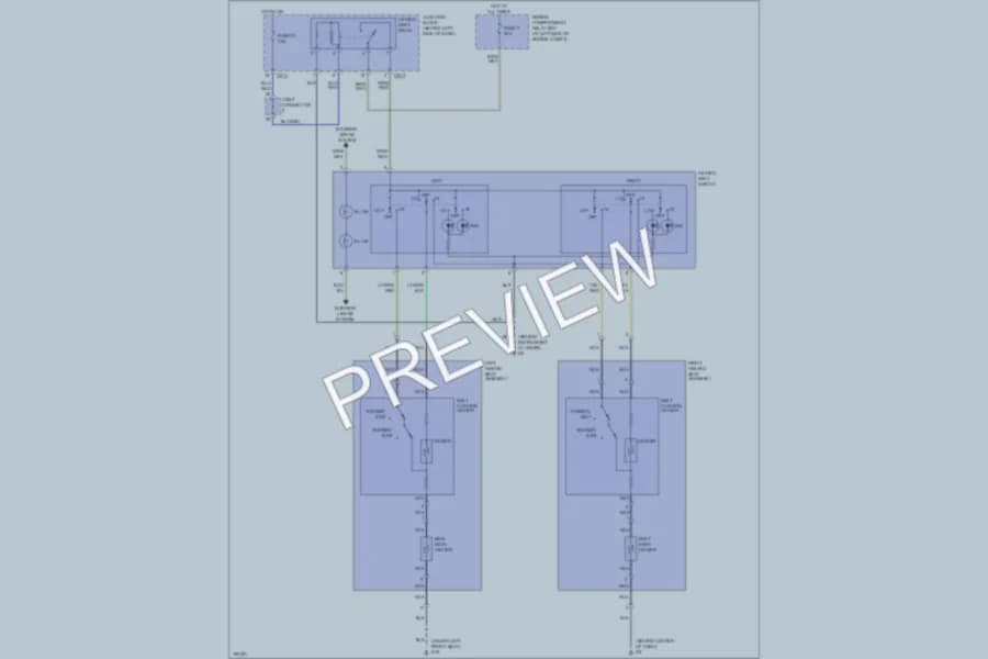 2004 Mitsubishi Galant Power Seats wiring diagram preview