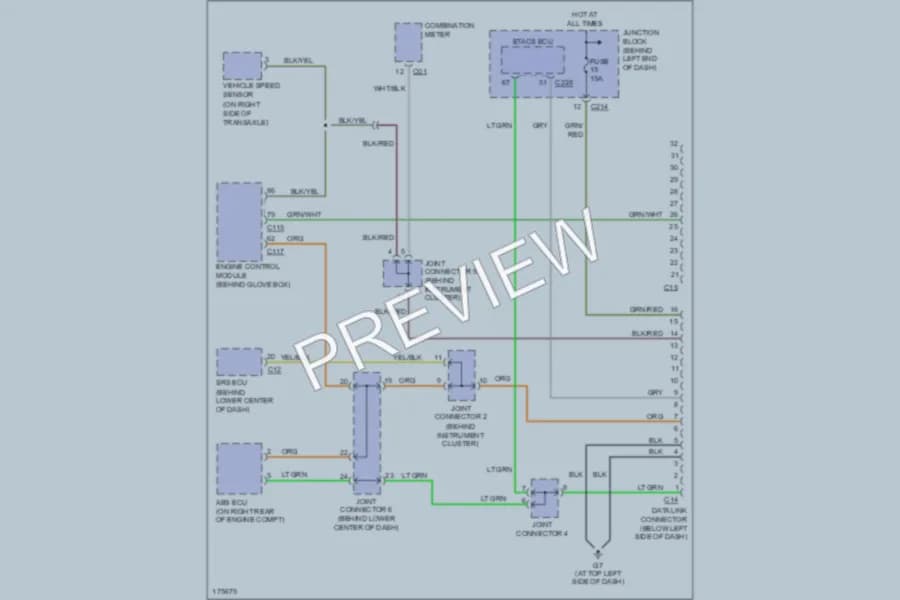 2004 Mitsubishi LancerSportback Computer Data Lines wiring diagram preview