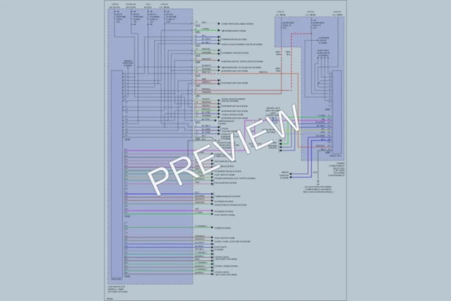 2004 Mitsubishi Montero Body Control Modules wiring diagram preview