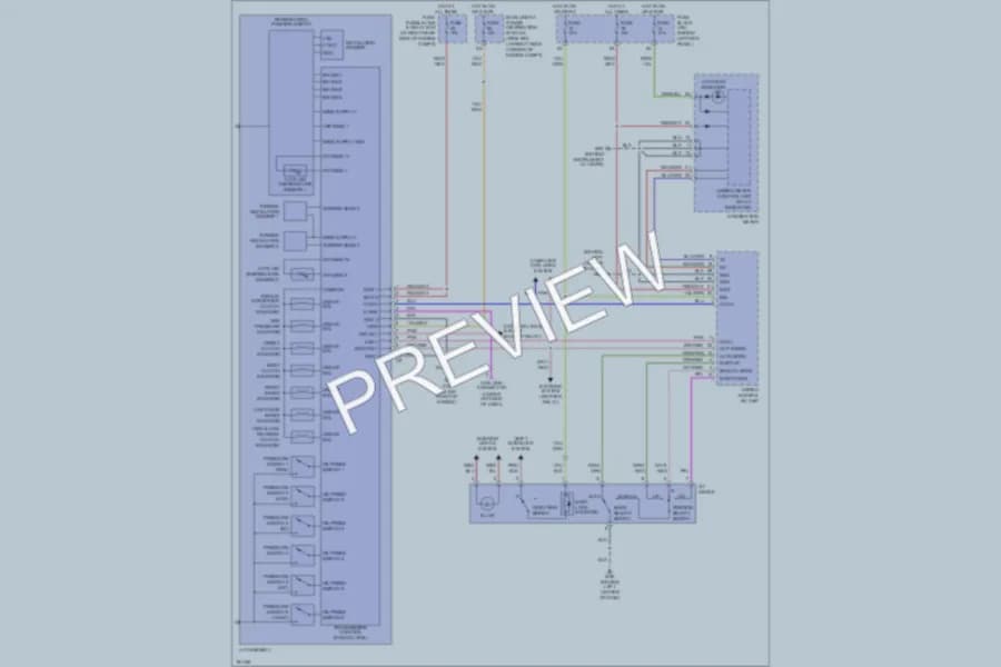 2004 Nissan 350Z Transmission wiring diagram preview
