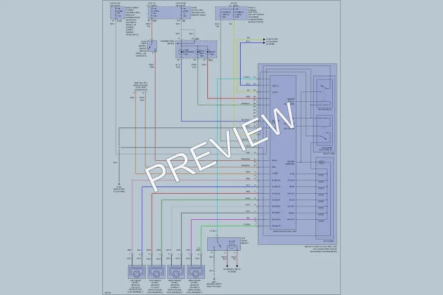 2004 Nissan Altima Anti Lock Brakes wiring diagram preview