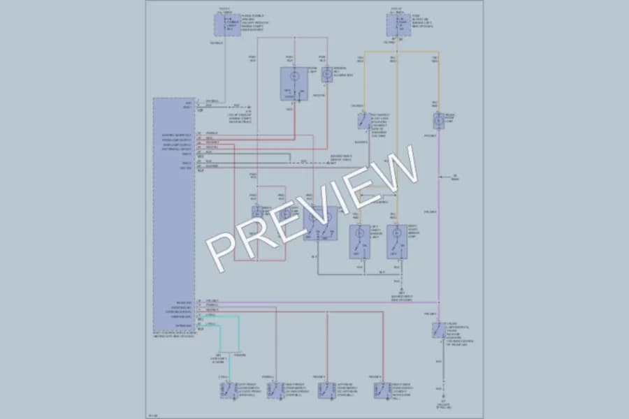 2004 Nissan Altima Interior Lights wiring diagram preview