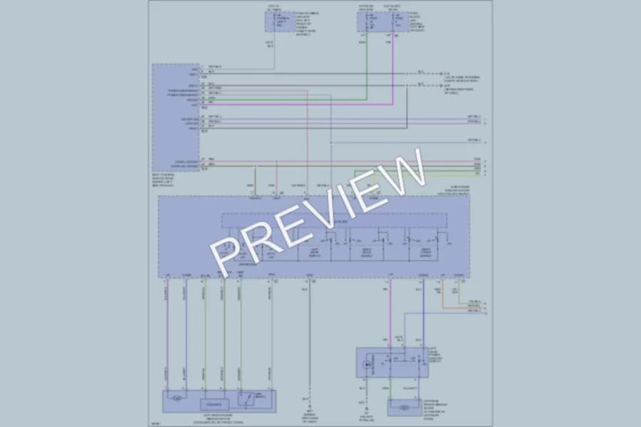 2004 Nissan Altima Power Windows wiring diagram preview