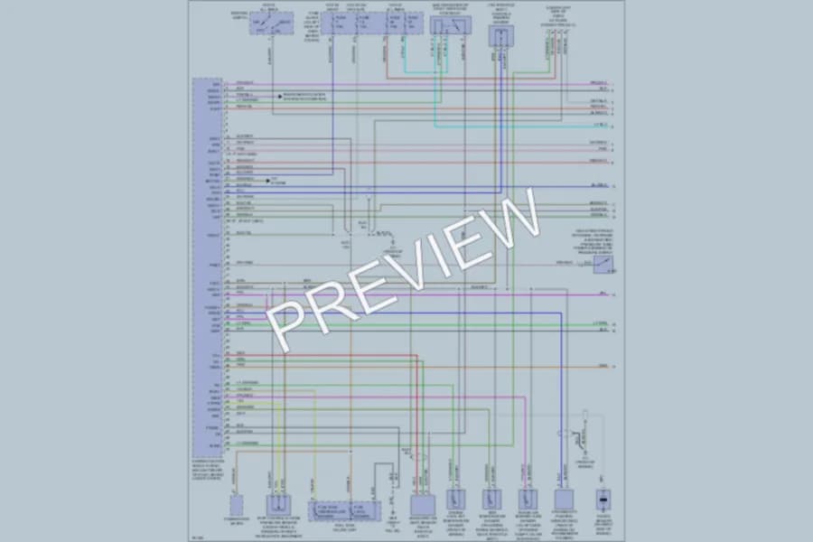 2004 Nissan Frontier Engine Performance wiring diagram preview
