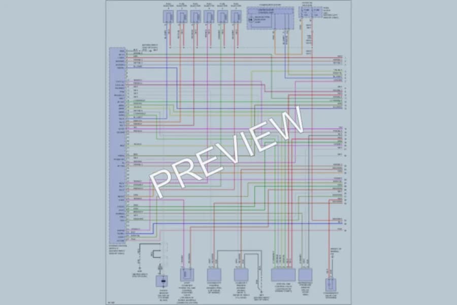 2004 Nissan Maxima Engine Performance wiring diagram preview