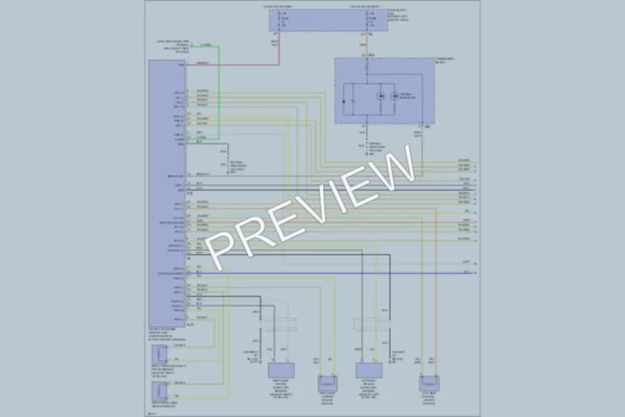 2004 Nissan Maxima Supplemental Restraints wiring diagram preview