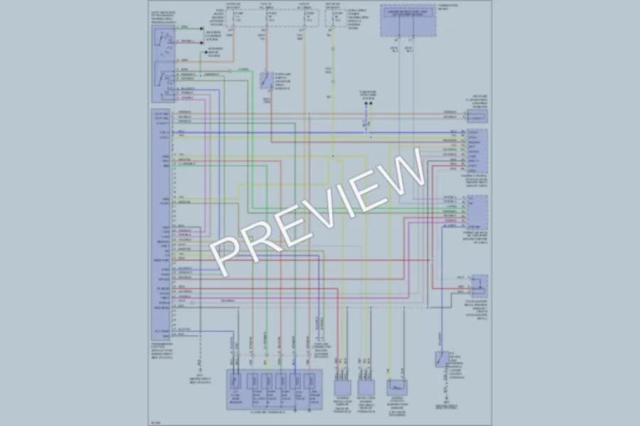 2004 Nissan Maxima Transmission wiring diagram preview