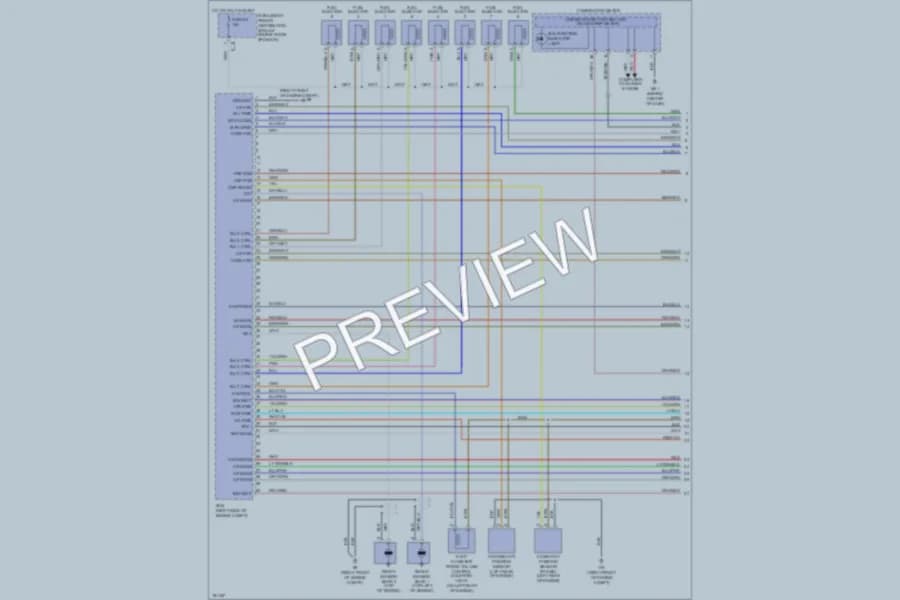 2004 Nissan PathfinderArmada Engine Performance wiring diagram preview