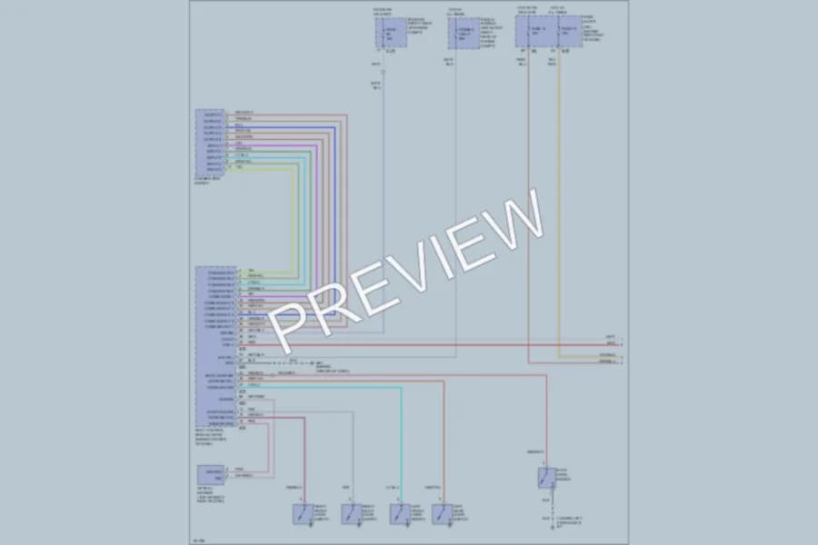 2004 Nissan PathfinderArmada Headlights wiring diagram preview